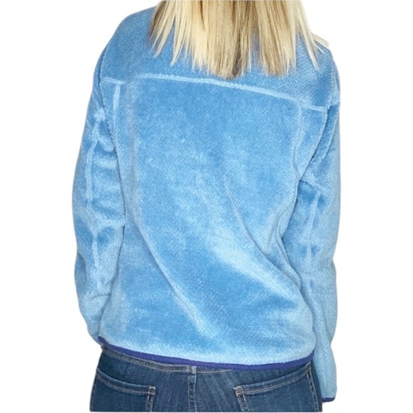 Patagonia Re-Tool T-Snap Fleece Half-Snap Pullover Blue Polartec Medium - Picture 3 of 14